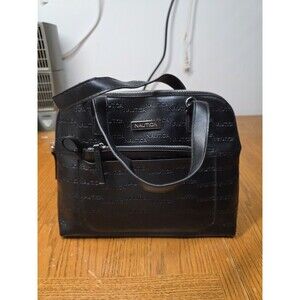 Neutica Black Doom Satchel  With Pouch